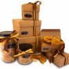 Candy by Grant - Our complete Gourmet Peanut Brittle Line which includes 4oz, 8oz, and 1lb Regular Boxes, 8oz and 16oz Glass Jars, and 1lb, 2lb, and 5lb Decorative Boxes which are great for gifts! For Sale Online and For Sale Locally in Waukesha, WI. We may be biased, but we think it this peanut brittle is the best!